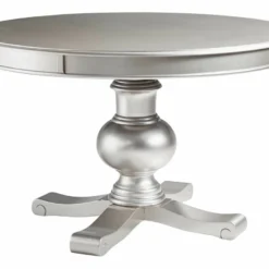 SILVER GLAM ROUND DINING TABLE