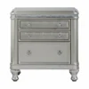 SILVER GLAM NIGHTSTAND