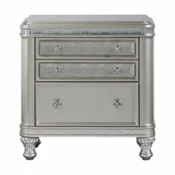 SILVER GLAM NIGHTSTAND