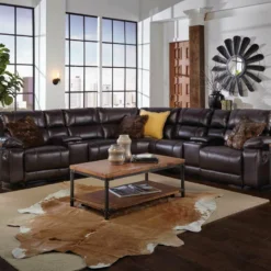 BRISTOL 7PC MANUAL RECLINING SECTIONAL