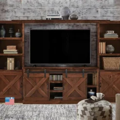 FARMHOUSE 4 PIECE ENTERTAINMENT CENTER