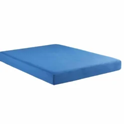 BLUE MEMORY FOAM TWIN MATTRESS/BUNKIE BOARD
