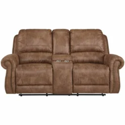 DUKE MANUAL RECLINING CONSOLE LOVESEAT
