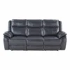 LENNOX LEATHER TRIPLE POWER RECLINING SOFA