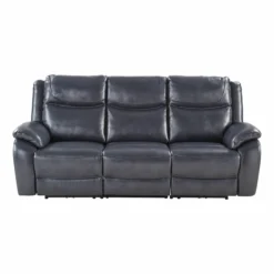 LENNOX LEATHER TRIPLE POWER RECLINING SOFA
