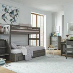 HARLEY TWIN OVER FULL STAIRBED