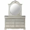 GRACE SILVER DRESSER & MIRROR