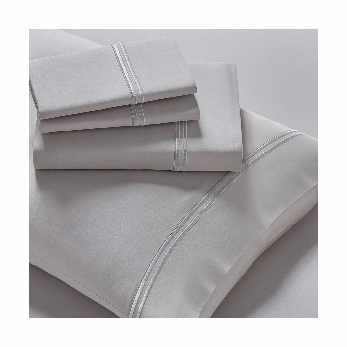 STANHOPE DOVE GREY KING SHEET SET - Image 2