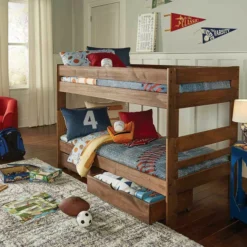 BAYLEE TWIN OVER TWIN BUNK BED