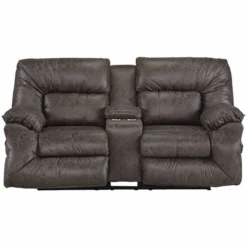 BENTON MANUAL RECLINING CONSOLE LOVESEAT