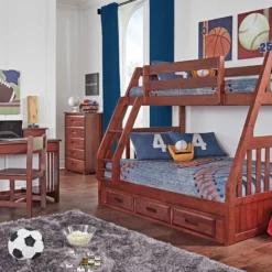 CHANDLER TWIN/FULL BUNK BED