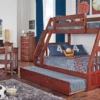 CHANDLER TWIN/FULL BUNK BED W/TRUNDLE