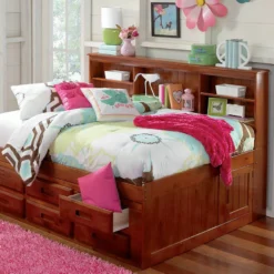 CHANDLER TWIN BOOKCASE DAYBED W/UNDERBED STORAGE