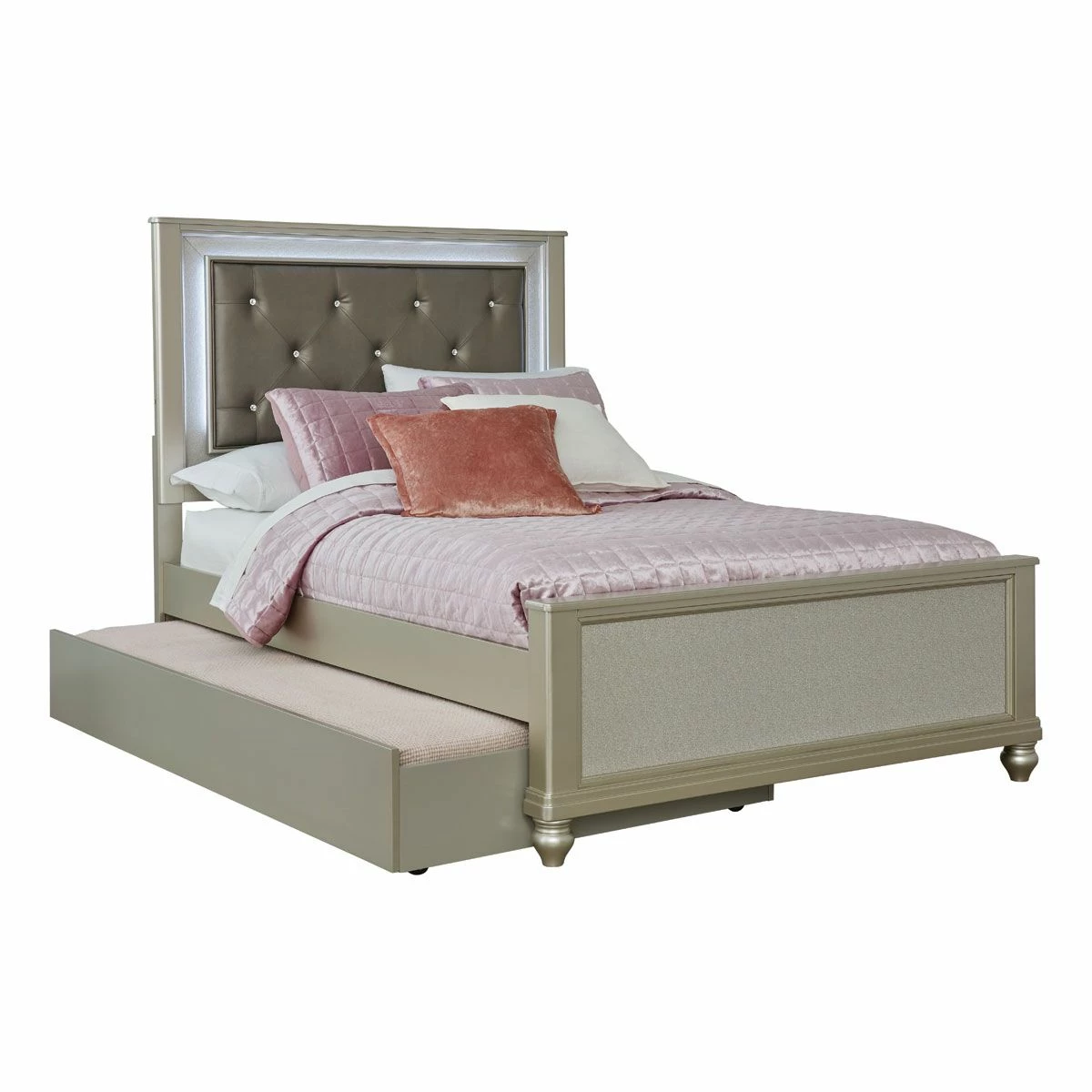 PRISCILLA FULL BED W/TRUNDLE - Image 4