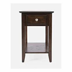 HARMON CHAIRSIDE W DRAWER AND SHELF