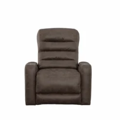 ORION COFFEE BROWN DUAL POWER RECLINER