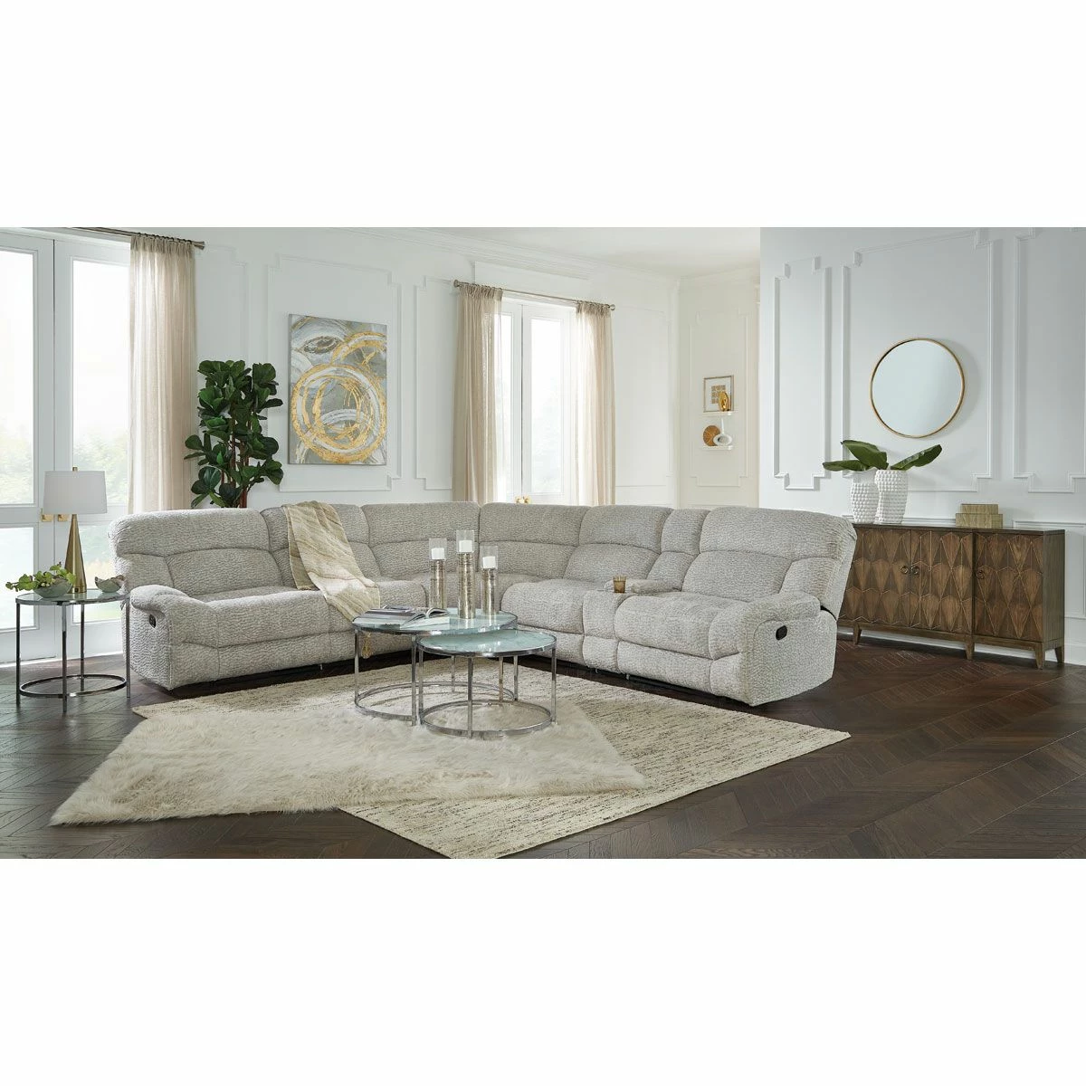 APEX 6PC POWER RECLINING SECTIONAL