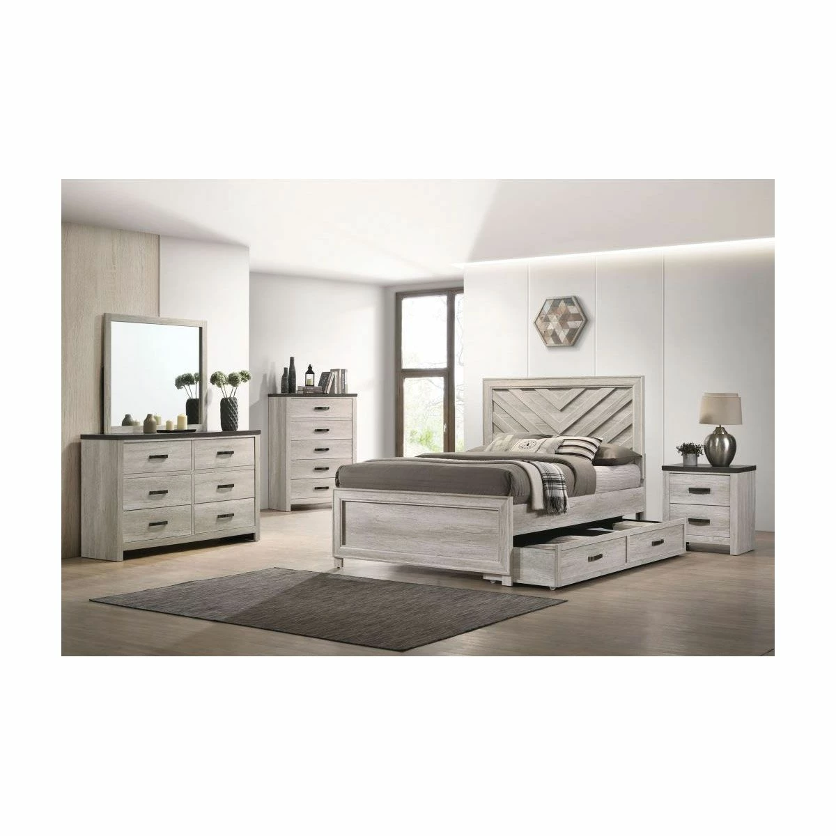 REMINGTON 3PC FULL YOUTH BEDROOM GROUP